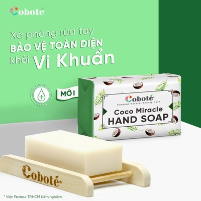 Xà Phòng Rửa Tay Diệt Khuẩn Coboté 100g