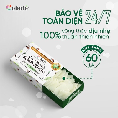 Xà phòng lá rửa tay Coboté 30g