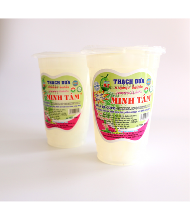 Thạch Dừa Minh Tâm đạt chuẩn OCOP (ly 500g)